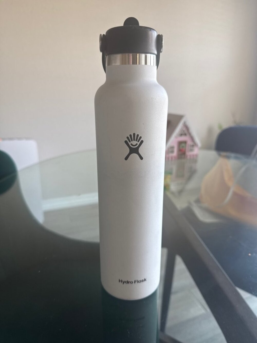 Hydro Flask Standard Mouth Flex Straw Cap 24oz - White